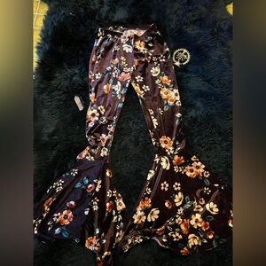 Velvet Bell Bottoms